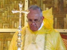 His holiness Pope Francis .