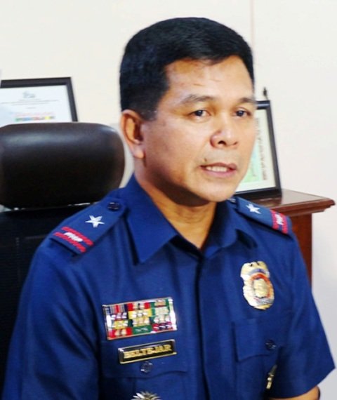 Police Chief Supt. Elmer Cruz Beltejar Police Regional Office-8 Director.